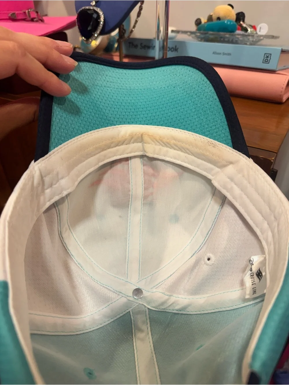 Disney cruise line real and coral hat